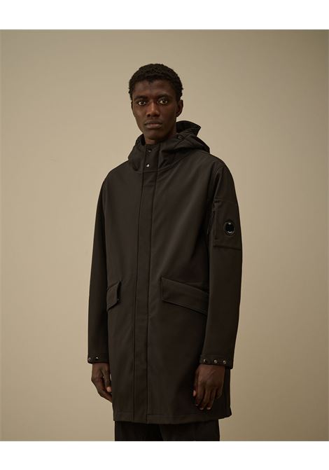 giacca shell-r hooded parka uomo nera C.P. COMPANY | 19CMOW004A-006097A |999